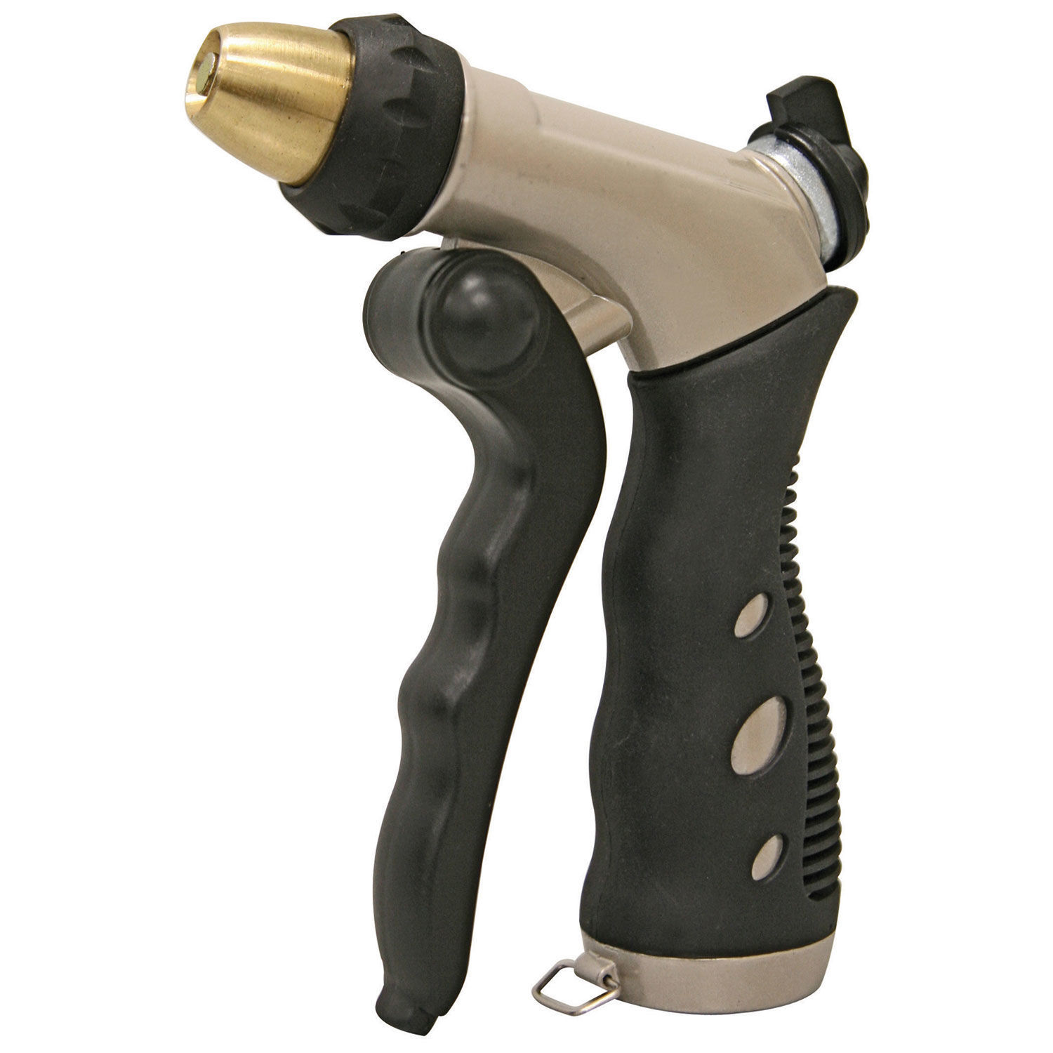AquaPlumb® Deluxe Heavy Duty Metal FlowControl Trigger Hose Nozzle eBay