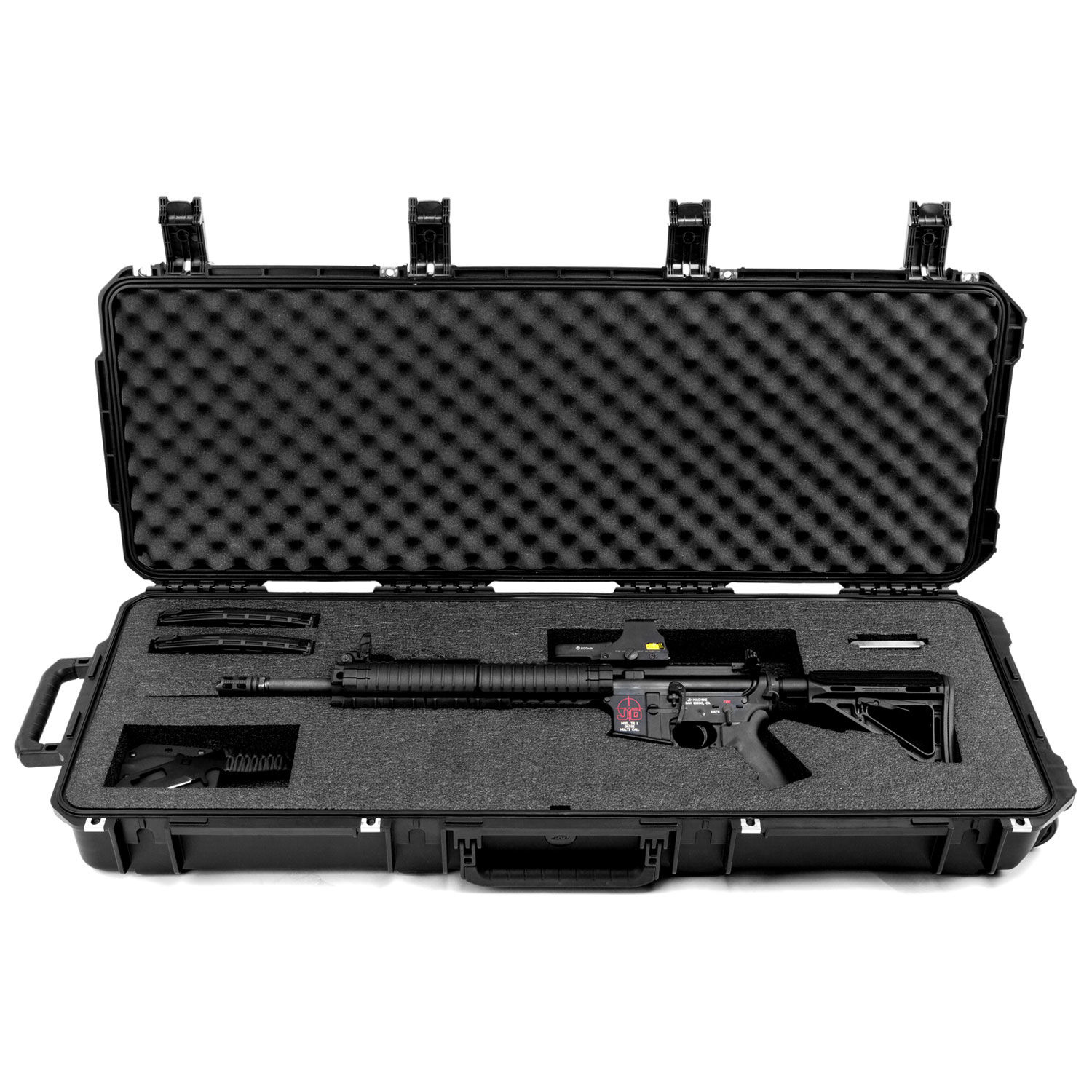 Carbine Rifle Case, Watertight, 453/4"x171/2"x7" Black eBay