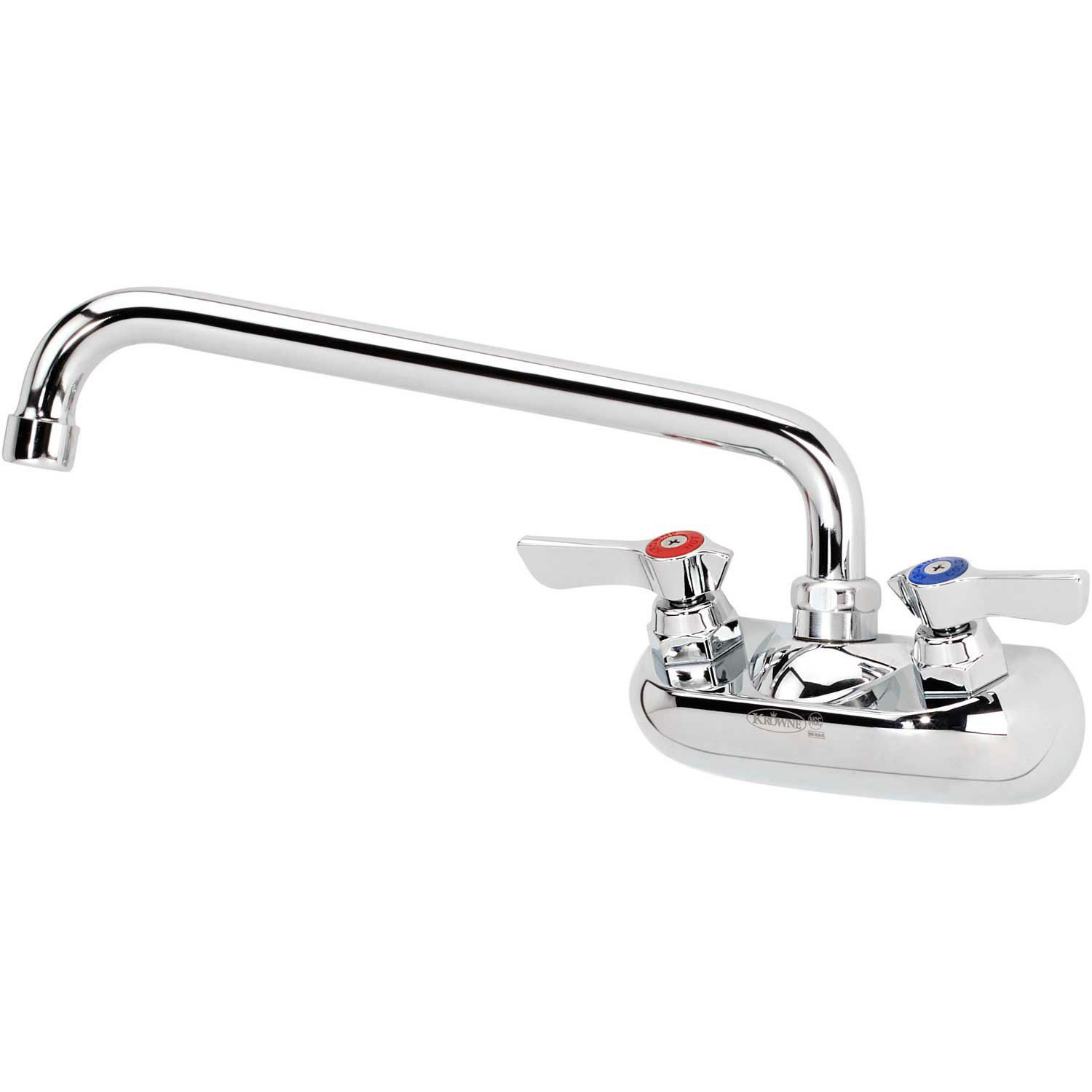 Krowne Silver Series 4" Center Wall Mount Faucet, 10" Spout, 10410L eBay