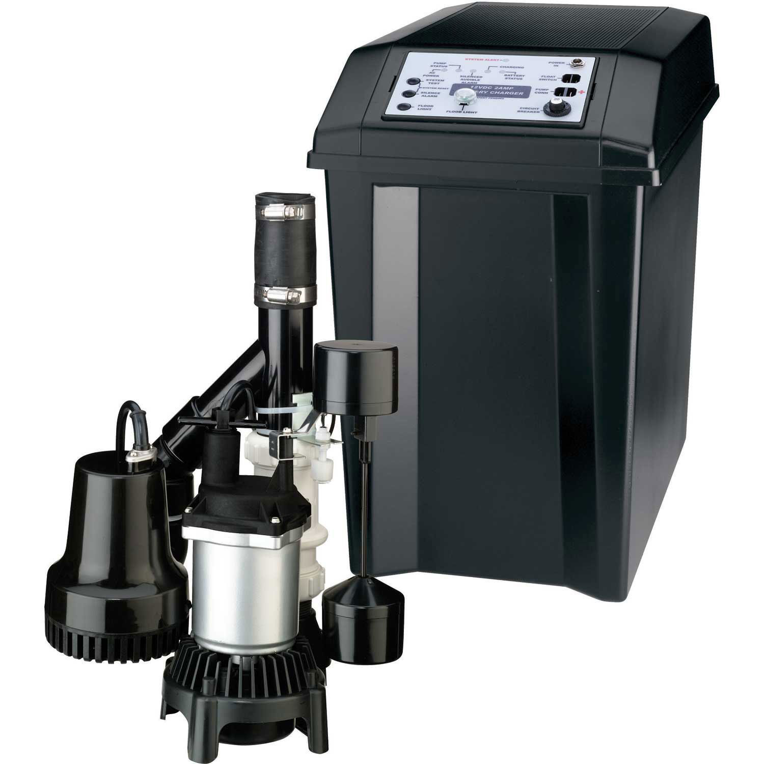 battery backup for sump pump systems