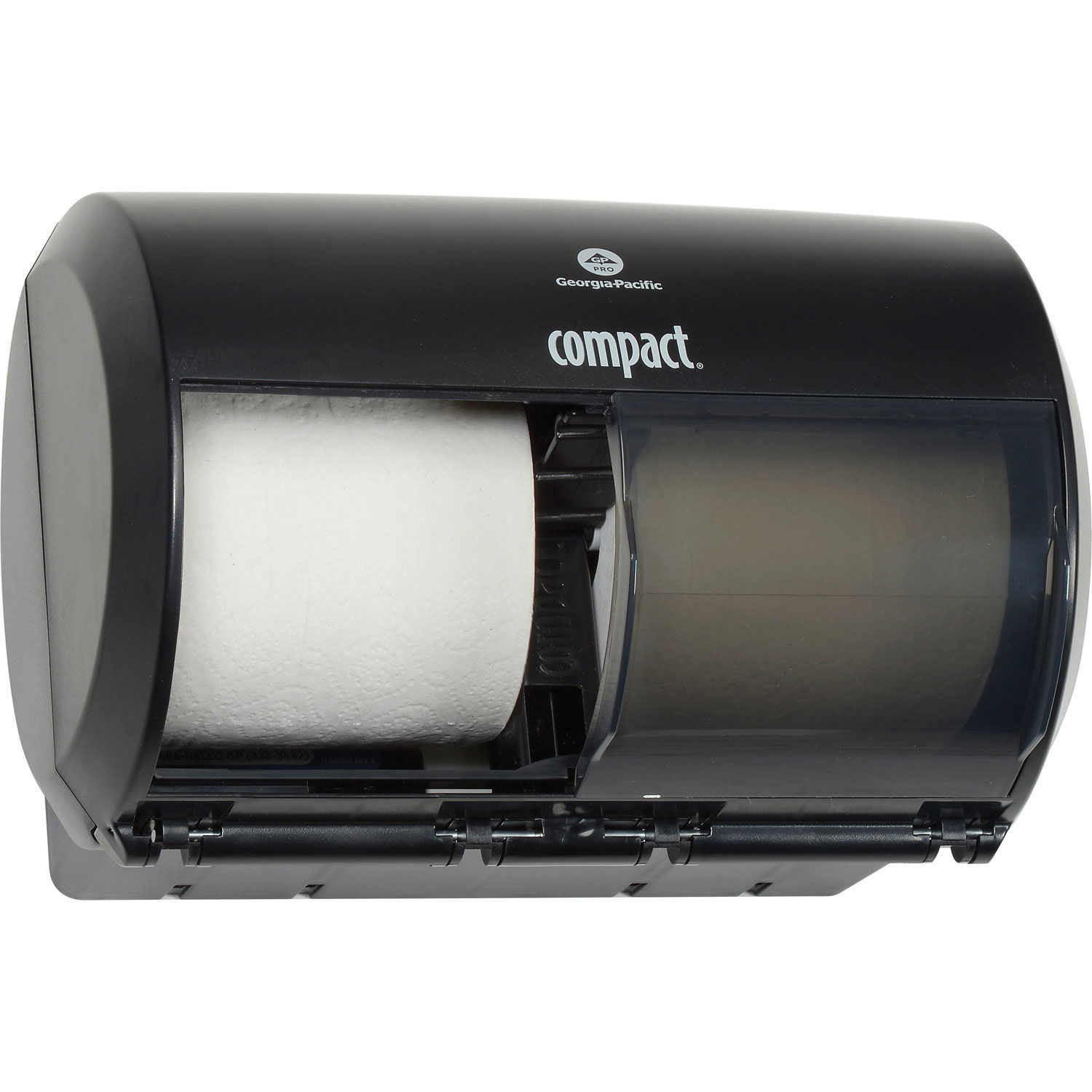 Georgia-Pacific 56784 Compact Side-By-Side Double Roll Bathroom Tissue ...