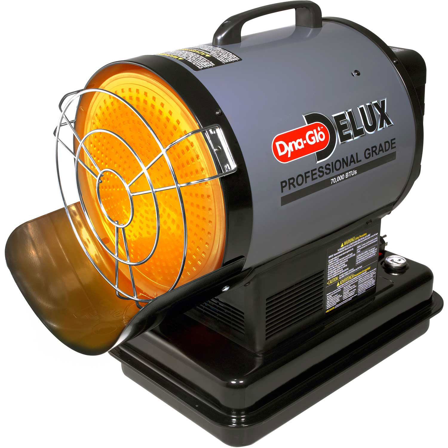 DynaGlo SF70DGD Kerosene Radiant Forced Air Heater, 70,000 BTU