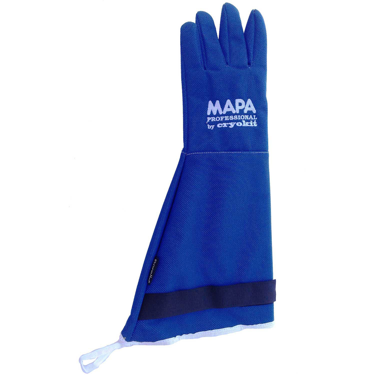 MAPA Cryoplus 2.1 Waterproof Cryogenic Gloves, 18"L, Blue, Size 9, 1