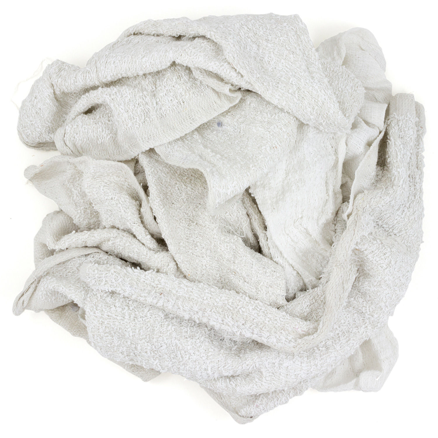 Reclaimed Terry Towel/Robe Rags, White, 25 Lbs. eBay