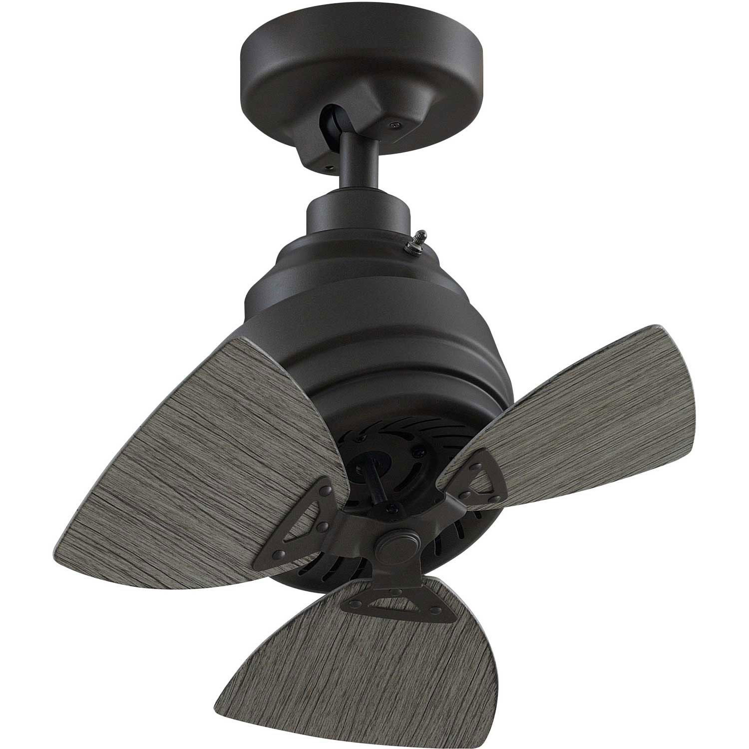 Fanimation FP8018GR Rotation 19" Ceiling Fan, Matte Greige 840506072831