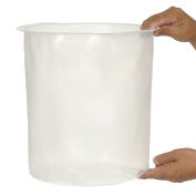 Global Industrial 5 Gallon Drum Insert Smooth 15 Mil Thick - Pkg Qty 100