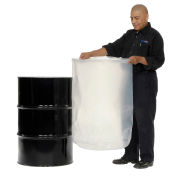 Global Industrial 55 Gallon Drum Insert Smooth 15 Mil Thick - Pkg Qty 20