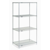 Nexel 30367C Nexel Chrome Wire Shelving, 36"W X 30"D x 74"H