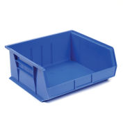 AkroBin® Plastic Stacking Bin, 16-1/2"W x 14-3/4"D x 7"H, Blue - Pkg Qty 6