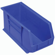 Akro-Mils 30265 AkroBin® Plastic Stacking Bin - 8-1/4"W x 18"D x 9"H, Blue - Pkg Qty 6