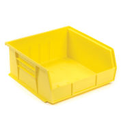 Akro-Mils Plastic Stacking Bin, 16-1/2"W x 10-7/8"D x 5"H, Yellow