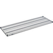 Nexelon Wire Shelving Add-On, Blue Epoxy, 72"W X 24"D X 63"H