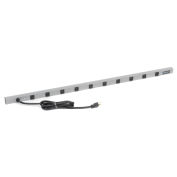 Wiremold 48" 10 Outlet Power Strip With 15-ft Cord