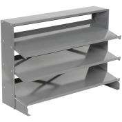 Steel Bench Pick Rack For Corrugated Shelf Bins, 33x12x21