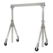 Vestil Aluminum Gantry Crane AHA-4-8-12 Adjustable Height - 4,000 lb. Cap.