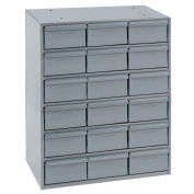 DURHAM Modular Cabinet - 17-1/4x11-5/8x21-1/4" - (18) 5-3/8x11-1/4x2-3/4" Drawers