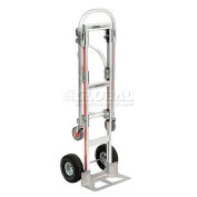 2-In-1 Convertible Hand Truck with Pneumatic Wheels