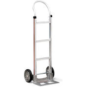 MAGLINER Aluminum Hand Truck - 18"Wx48"H - Mold-On Rubber Wheels - Dual Handle with Frame Extension