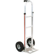Magliner Aluminum Hand Truck with Pin Handle, Pneumatic Wheels