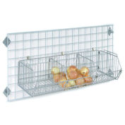 Nexel 331371C Nexel Chrome Wire Basket, 36"W x 14"D