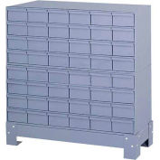 Durham Steel Drawer Cabinet 017-95 - With 48 Drawers 34-1/8"W x 12-1/4"D x 33-3/4"H