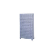 DURHAM All-Steel Drawer Cabinet - 34-1/8x12-1/4x62-1/2" - (96) 5-1/4x11-1/8x2-3/4" Drawers