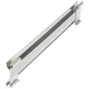 Nexel 331511 Nexel Chrome Bin Rail, Steel, 24"L x 3-1/4"H