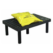 Plastic Dunnage Rack with Vented Top