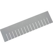 QUANTUM Long Dividers For Dividable Containers - Fits 22-1/2x17-1/2x6" Containers - Package of 6