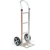 Magliner Aluminum Hand Truck with Curved Handle, Balloon Wheels