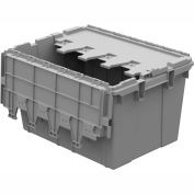 Buckhorn Attached Lid Container, 21-1/2x15-1/4x12-1/2 - Pkg Qty 6