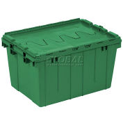 Buckhorn Attached Lid Container, 27x16-7/8x12-1/2 - Pkg Qty 4