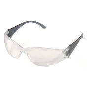 ERB™ Boas Safety Glasses, Smoke Frame, Clear Lens