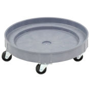 Drum Dolly for 30 & 55 Gallon Drums, Plastic, 900 Lb. Capacity