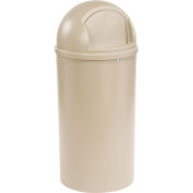 25 Gallon Waste Receptacles - Beige
