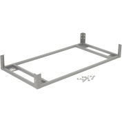 Global Industrial Dolly Base, 60"Wx24"D, Gray