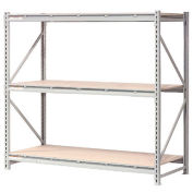 Extra High Capacity Bulk Rack With Wood Decking, Starter Unit, 60"W x 48"D x 120"H