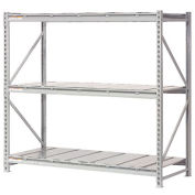 Extra High Capacity Bulk Rack With Steel Decking, Starter Unit, 72"W x 48"D x 120"H