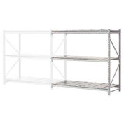 Extra High Capacity Bulk Rack With Steel Decking, Add-On Unit, 60"W x 24"D x 120"H