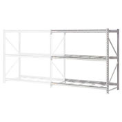 Extra High Capacity Bulk Rack Without Decking, Add-On Unit, 96"W x 36"D x 96"H