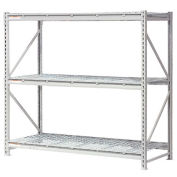 Extra High Capacity Bulk Rack With Wire Decking, Starter Unit, 60"W x 24"D x 72"H