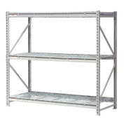 Extra High Capacity Bulk Rack With Wire Decking, Starter Unit, 60"W x 36"D x 120"H
