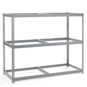 Wide Span Rack With 3 Shelves No Deck, 900 Lb Capacity Per Level, 72"W x 24"D x 60"H