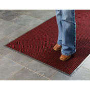 Apache Mills Deep Cleaning Ribbed Entrance Mat, Red, 36 x 60"