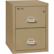 Fireking Fireproof 2 Drawer Vertical File Cabinet 2-2125-CSA, Legal Size, 21"W x 25"D x 28"H