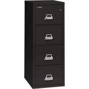 Fireking Fireproof 4 Drawer Vertical File Cabinet 4-1825CBL, Letter, 18"W x 25"D x 53"H