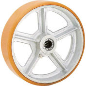 Global Industrial Polyurethane Wheel - Axle Size 3/4", 4" x 1-1/2"