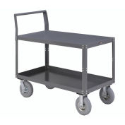 Two Shelf Unassembled Heavy Duty Service Cart, 1200 Lb. Capacity, 48"L x 30"W x 31"H