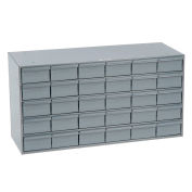 DURHAM Modular Cabinet - 33-3/4x17-1/4x21-1/8" - (30) 5-3/8x17x3-1/2" Drawers
