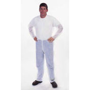 Disposable Coveralls With Open Ended Wrists/Ankles, Medium - Pkg Qty 25